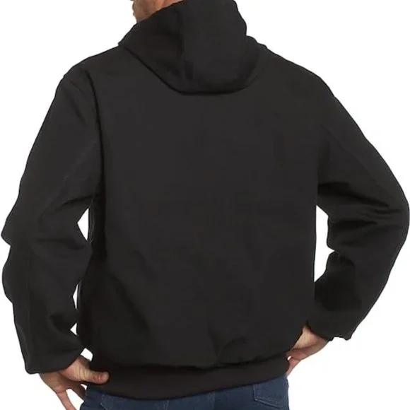 NWoT Carhartt Men Thermal Lined Duck Active Jacket J131 Black Size LT $200 HH133